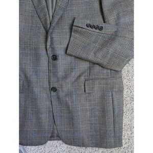 BROOKS BROTHERS REGENT‎ MENS SIZE 40L JACKET BLAZER PLAID WINDOWPANE